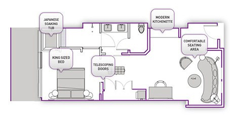 Terrace One Bed Room At The Cosmopolitan Explorelasvegas Com